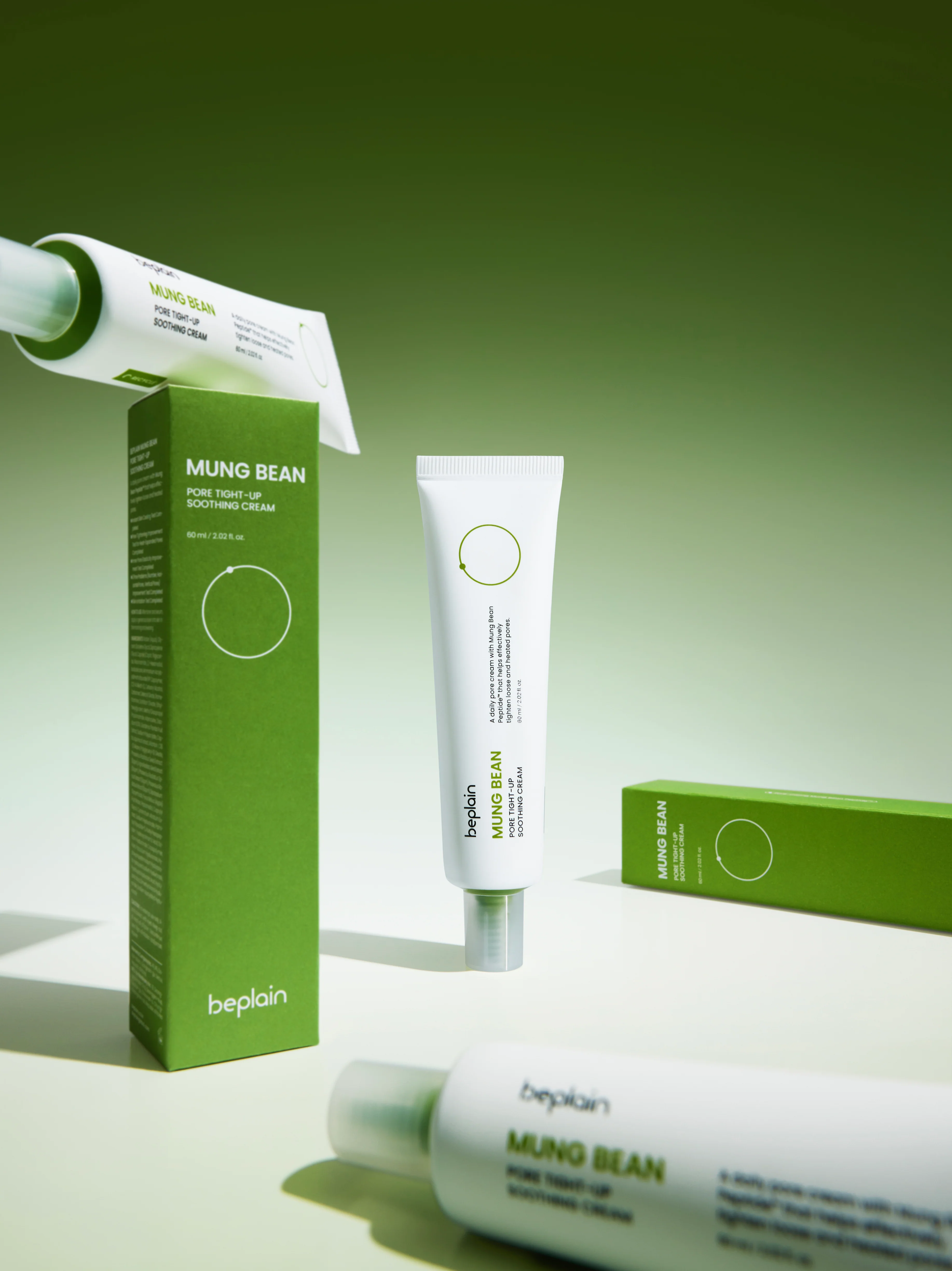 Mung Bean Pore Tight-Up Soothing Cream (60ml) - Image 4