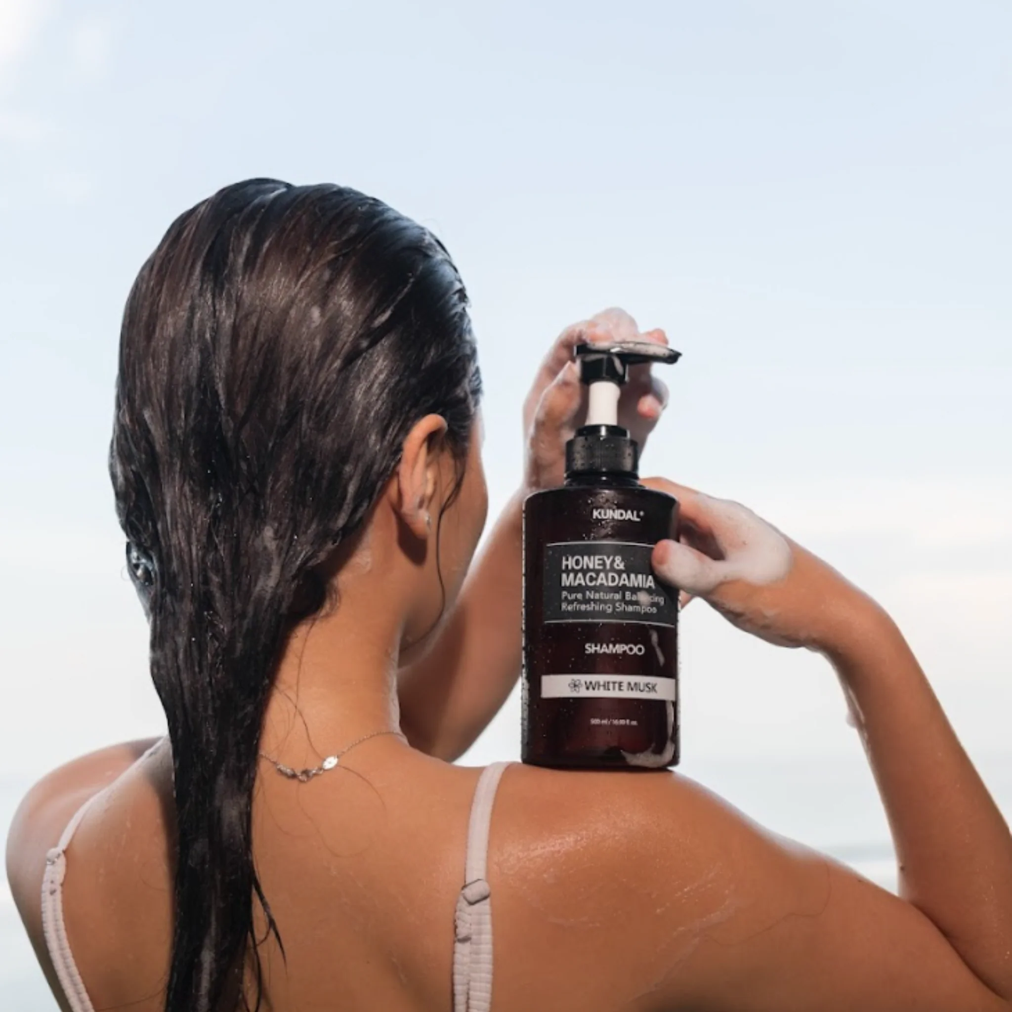 Honey & Macadamia Nature Shampoo - 7 Scents (500ml) - Image 4