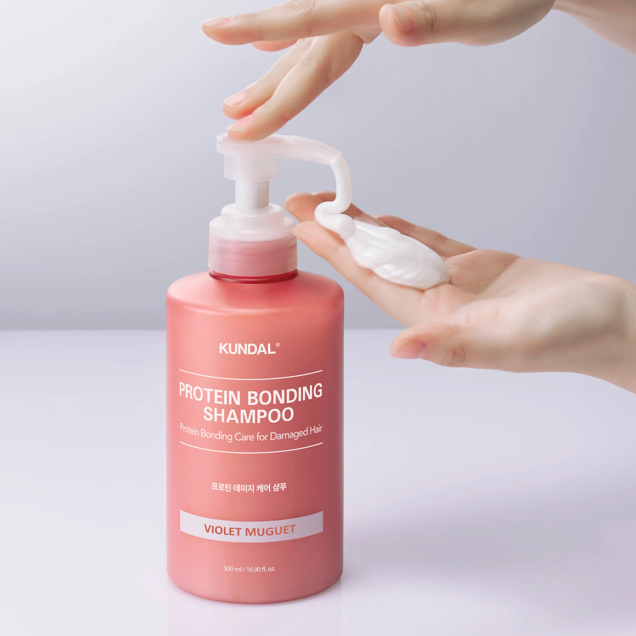 Protein Bonding Shampoo Violet Muguet (500ml) - Image 4